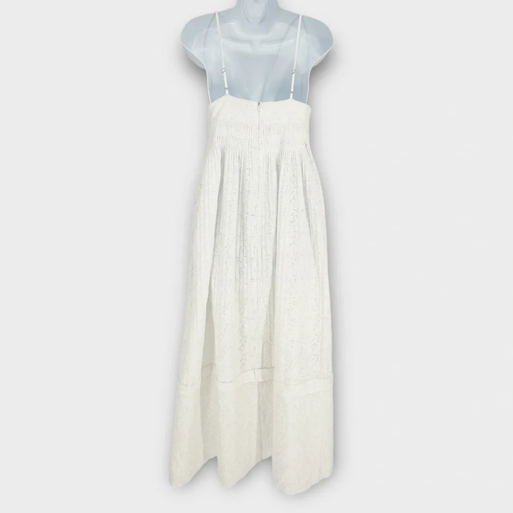 NICHOLAS Featherington Eyelet Empire Waist Midi Dress‎ EUC Size 2 Cottagecore